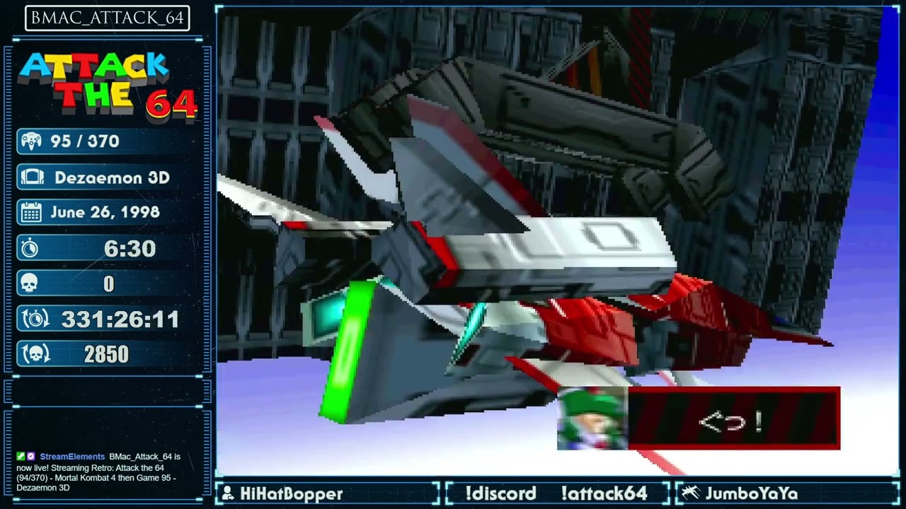Attack the 64 - Dezaemon 3D