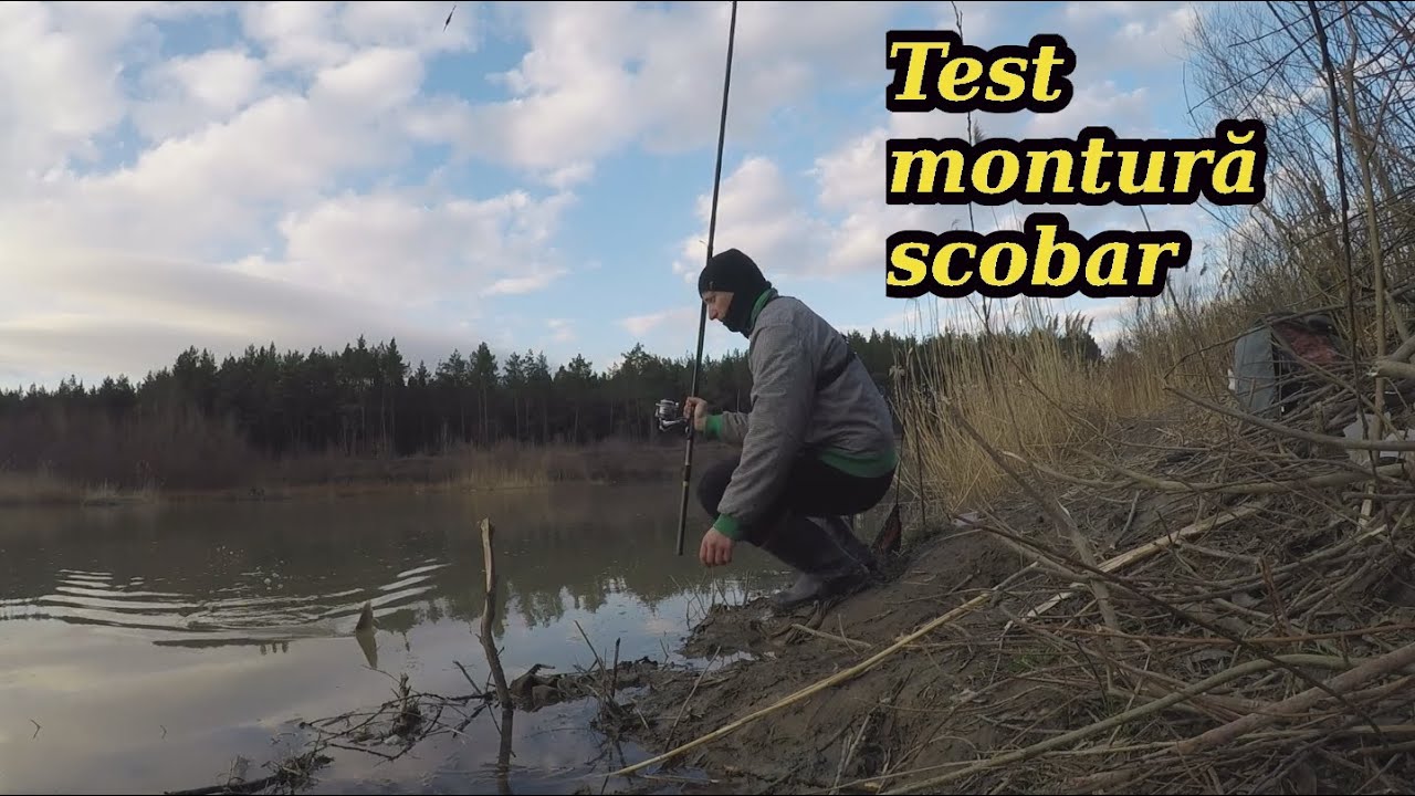 Pescuit la plută cu montura nouă pentru scobar