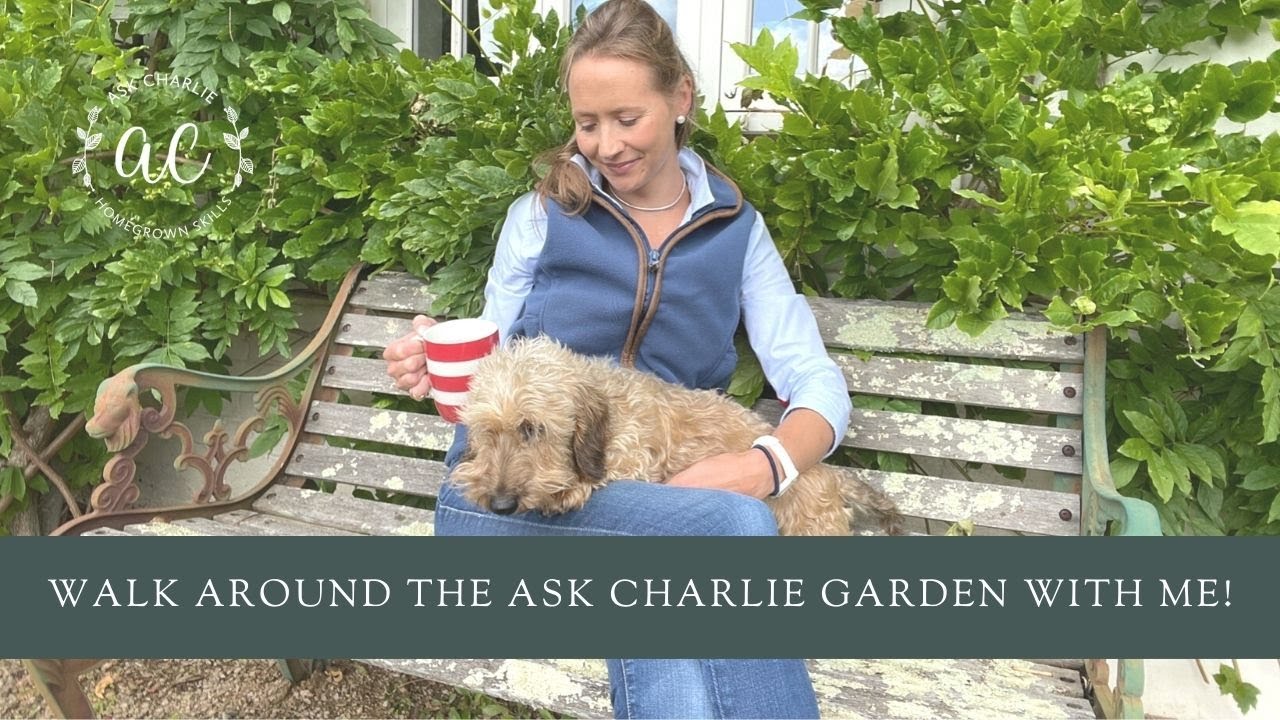Walk around the Ask Charlie garden with me!