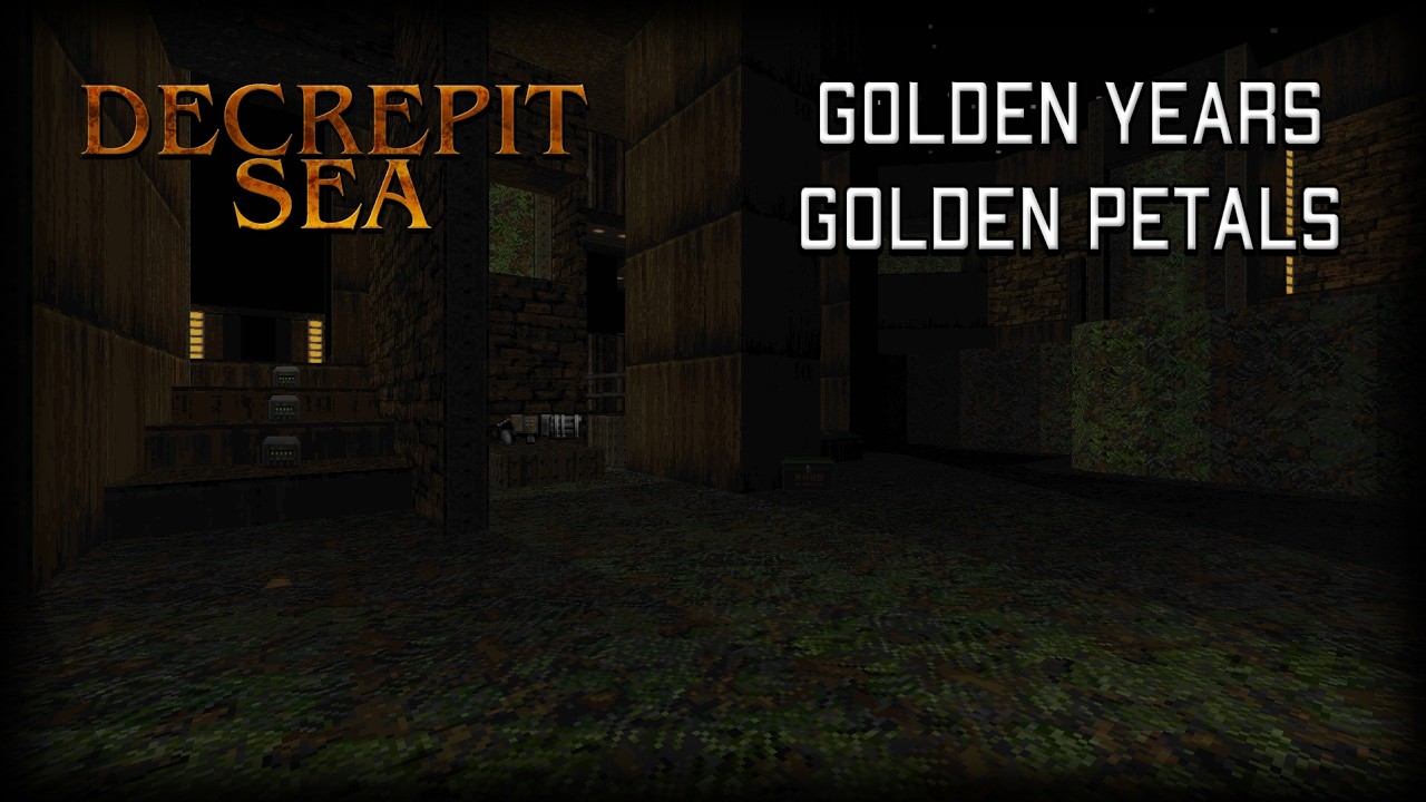 Decrepit Sea -  Golden Years, Golden Petals - UV MAX