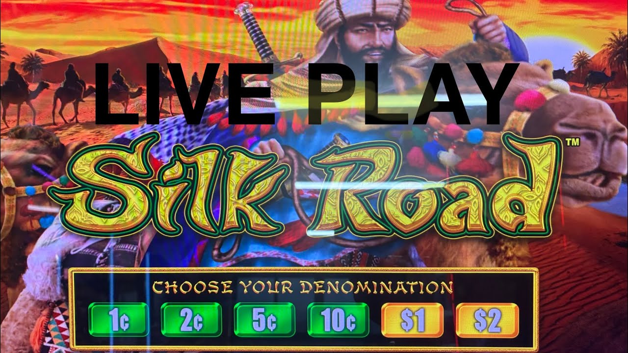 $50 Silk Road Live Play, Does he pay? 💰#pub #tiktok #pokie #slots  #hype 