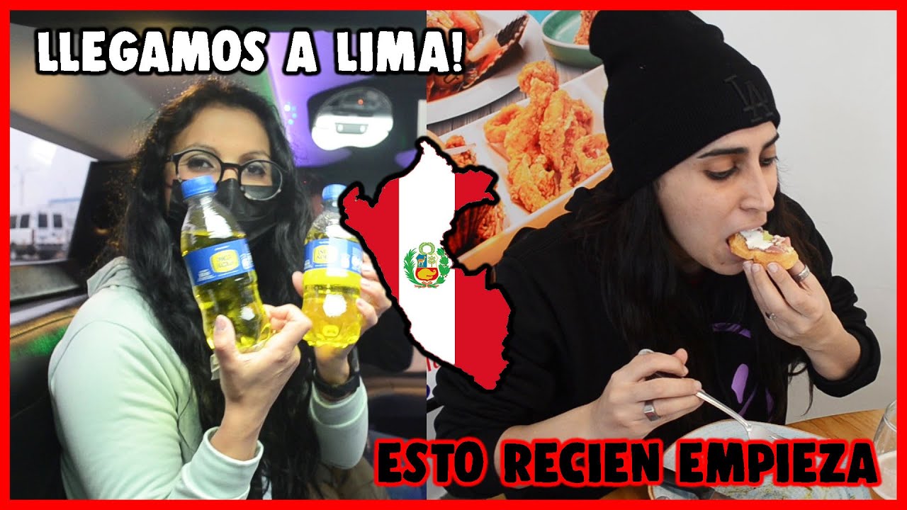 VIAJAMOS POR PRIMERA VEZ A LIMA PERÚ | PROBAMOS LA MEJOR COMIDA DE TODO EL MUNDO EN PERÚ | FELICES