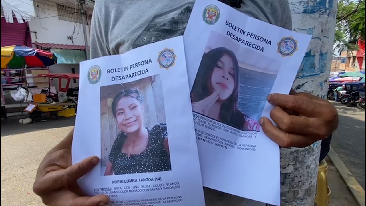 Padre busca a sus hijas de 12 Y 14 años, desaparecieron tras negarles la posibilidad de trabajar