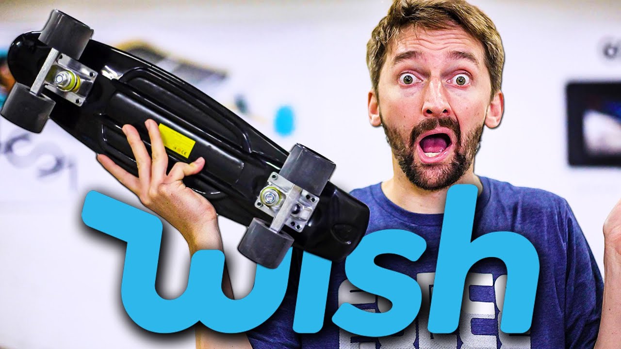 Самая дешевая доска Wish.com Penny Board?!