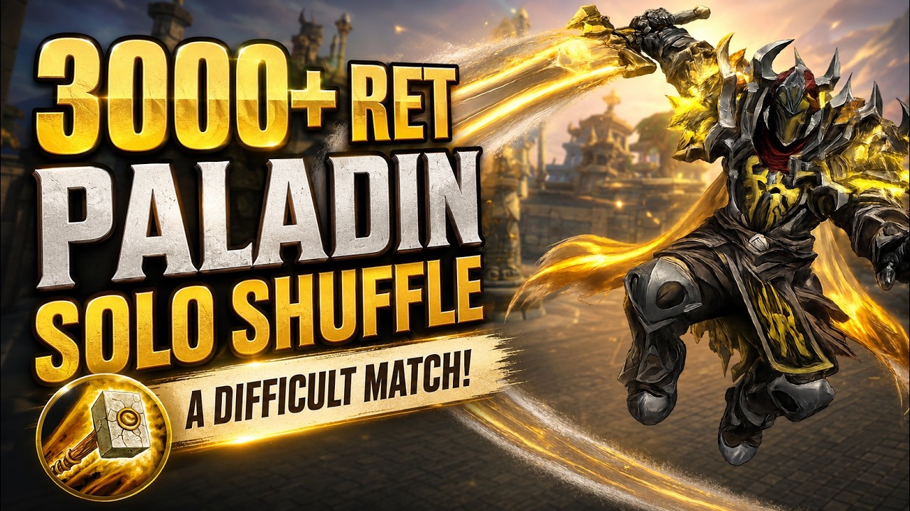 Гринд Solo Shuffle продолжается! Ретри Паладин &laquo;Вестник&raquo; PvP &mdash; WoW Midnight 12.0.7