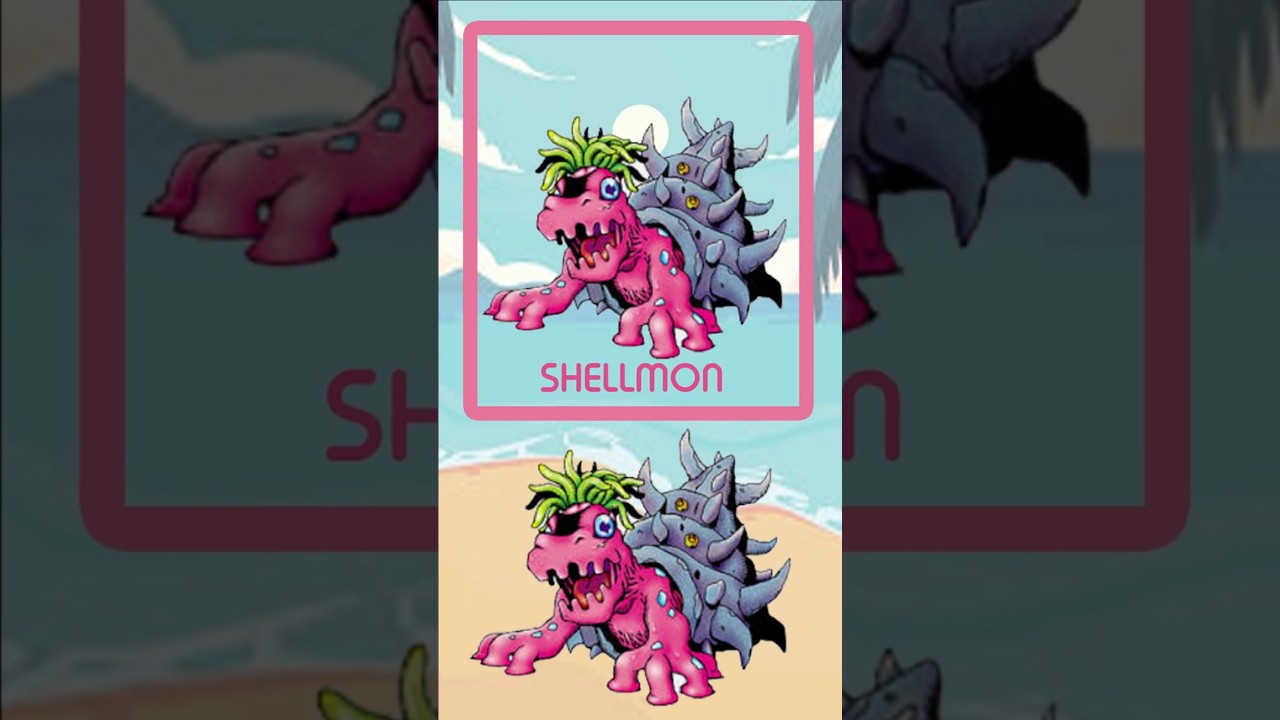 Shellmon Evolution Digimon Adventure