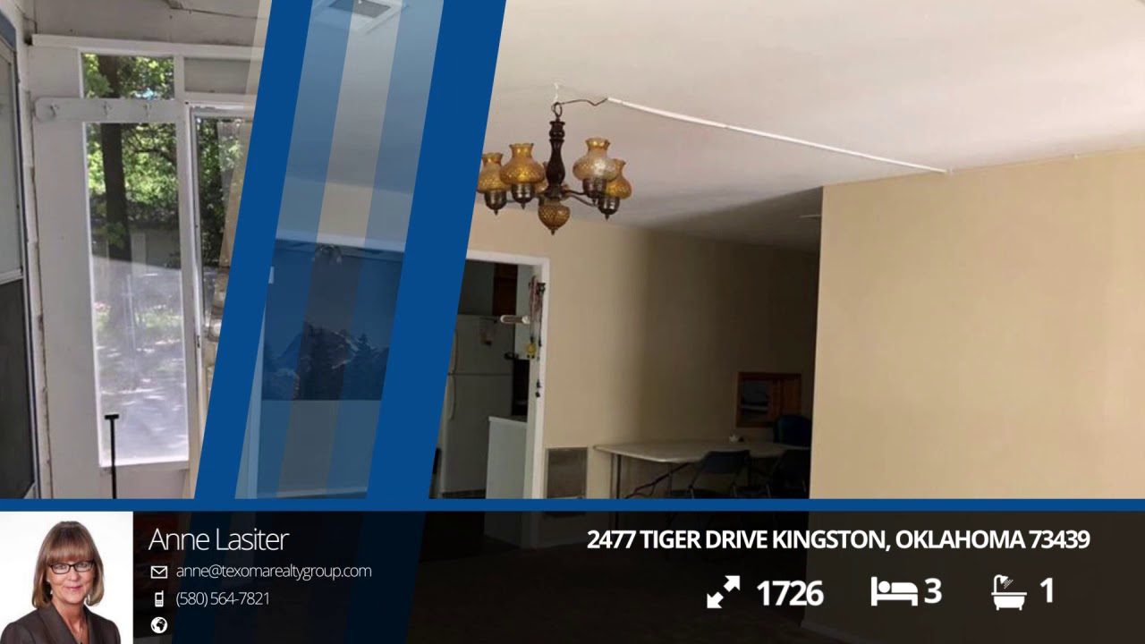 2477 Tiger Drive Kingston, Oklahoma 73439 | Anne Lasiter | Find Homes for Sale