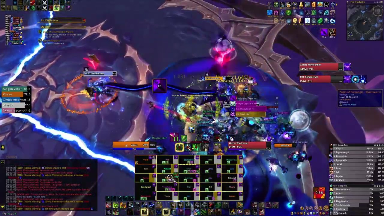 Vestige VS Crown of the Cosmos Heroic | Restoration Druid POV
