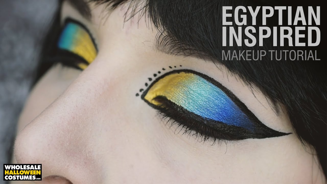 ANCIENT EGYPTIAN INSPIRED MAKEUP TUTORIAL ft. Caitlyn Kreklewich | #WHCdoesSFX