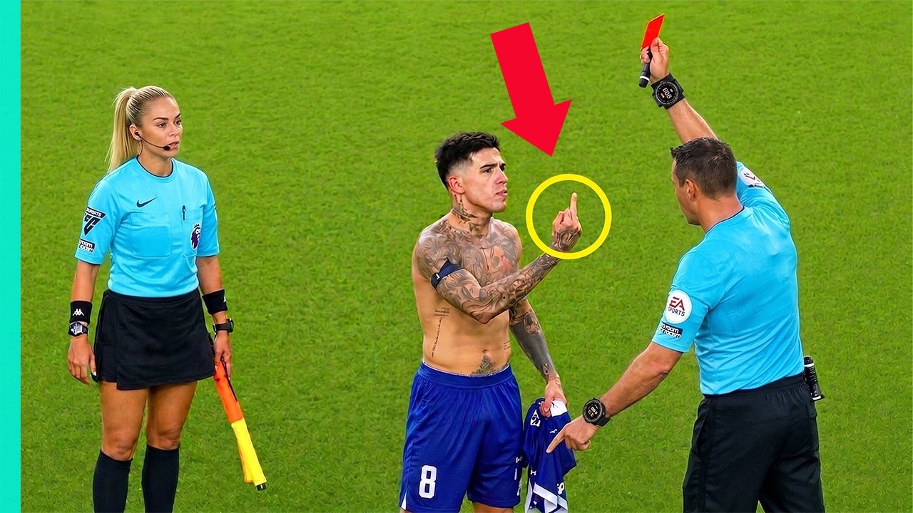 35 der LEGEND&Auml;RSTEN Roten Karten im Fu&szlig;ball