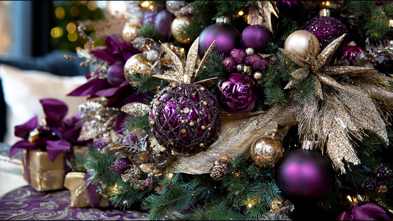 16 Master Tips of the Imperial Christmas 2025: Gold & Purple Decorating Guide