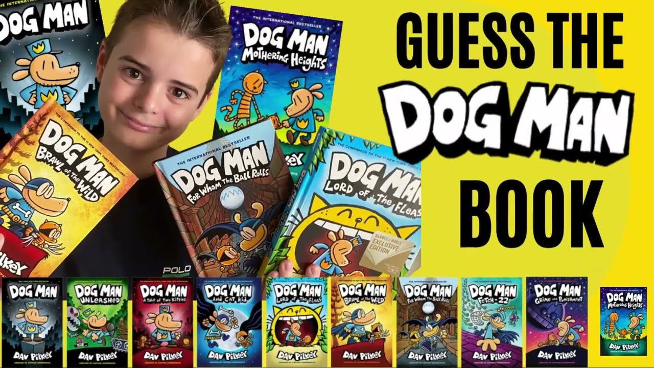 DOG MAN QUIZ: Guess The Book by The Drawing!