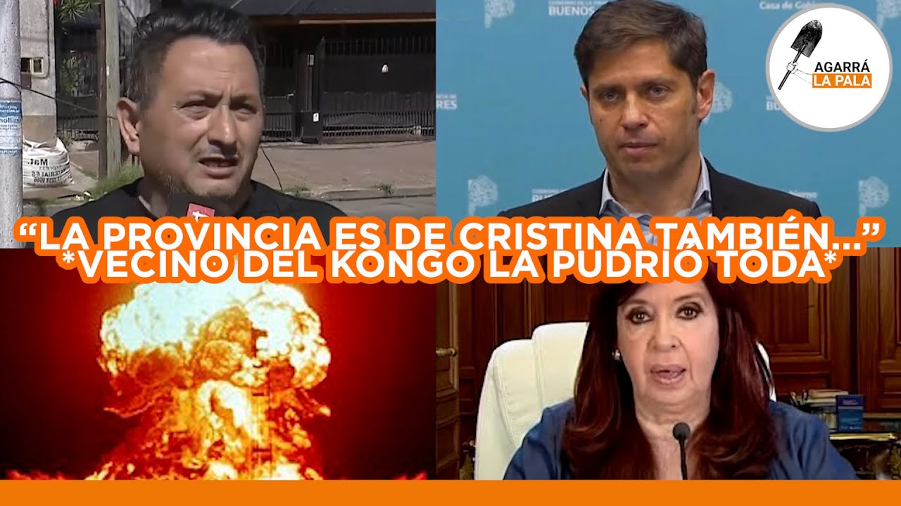 UN VECINO VÍCTIMA DE INSEGURIDAD ESTALLÓ: “RECORDEMOS QUE LA PROVINCIA ES DE CRISTINA TAMBIÉN”