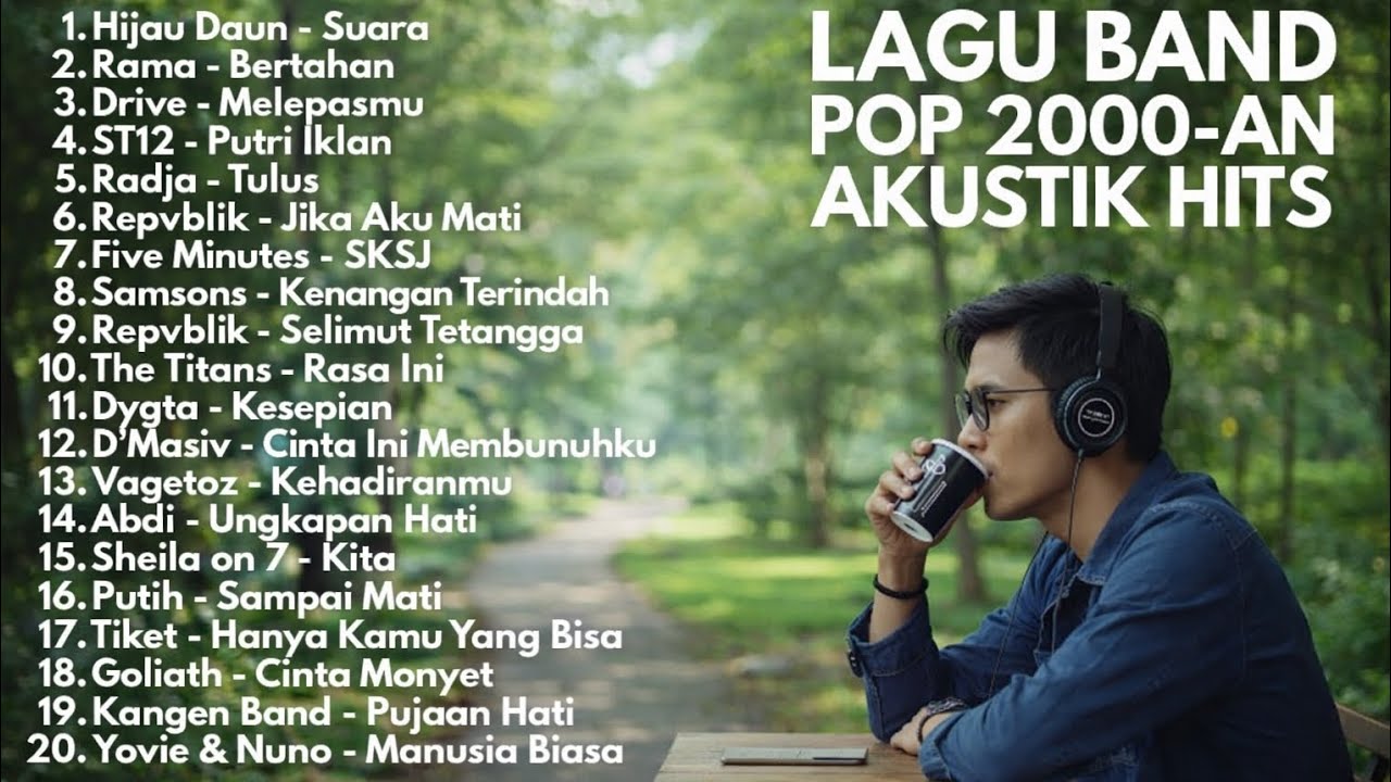 LAGU INDONESIA 2000AN YANG MASIH VIRAL HINGGA SEKARANG | playlist Full Album Nostalgia Akustik