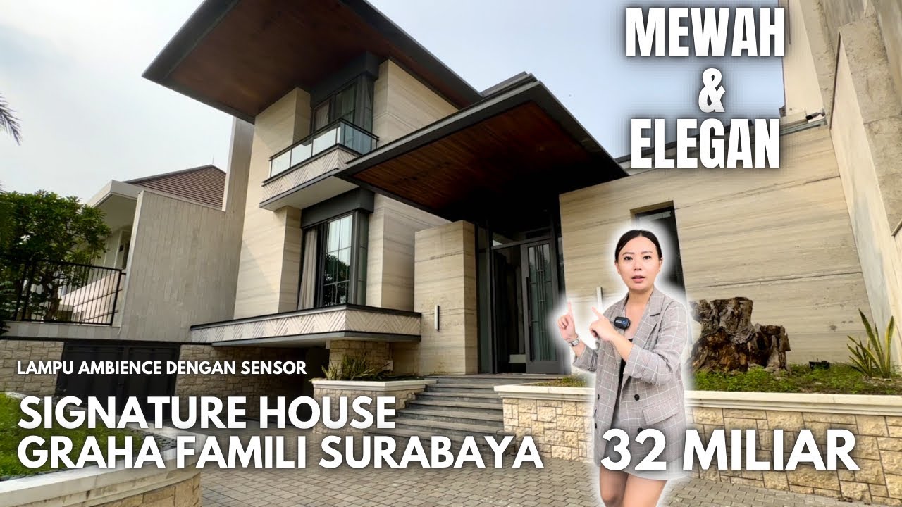 RUMAH SULTAN GRAHA FAMILY 32 MILYAR SIGNATURE HOUSE Surabaya Barat