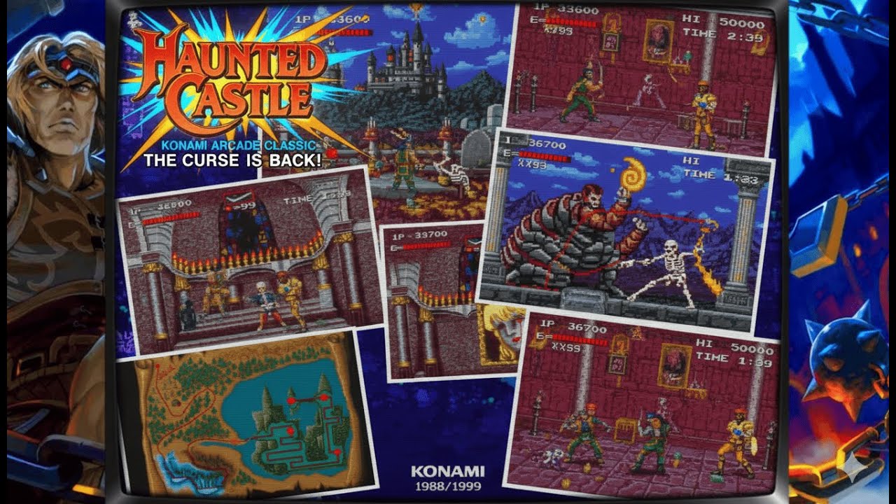 Haunted Castle, 1988, Konami