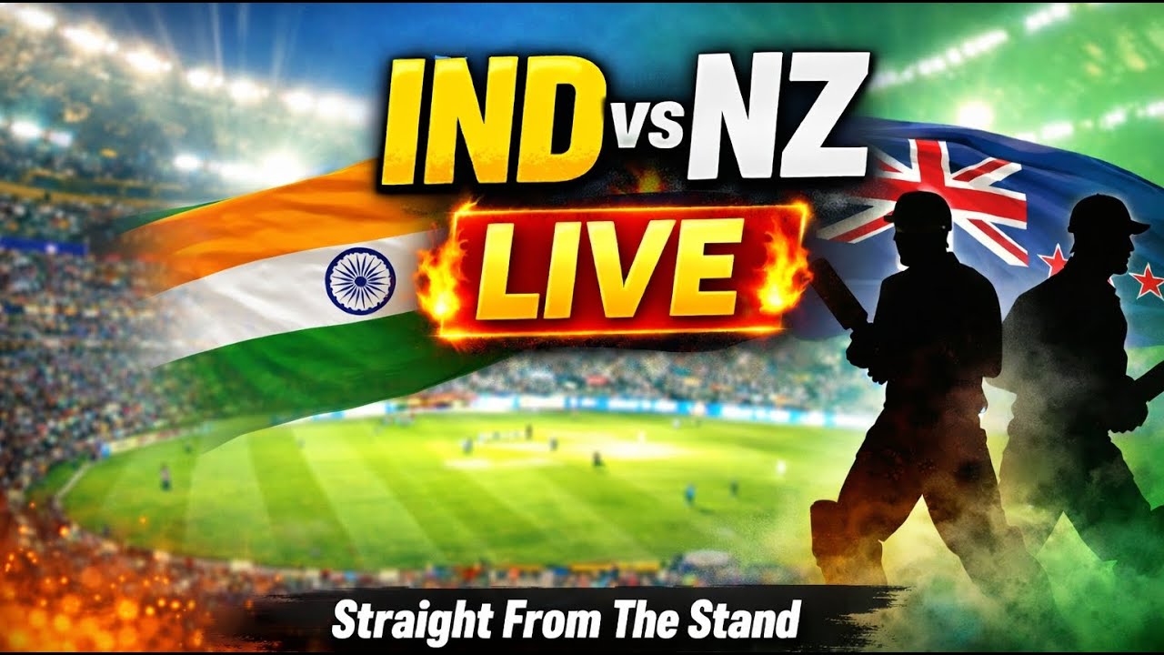 LIVE IND VS NZ 2nd T20I WATCH ALONG | PUNJABI