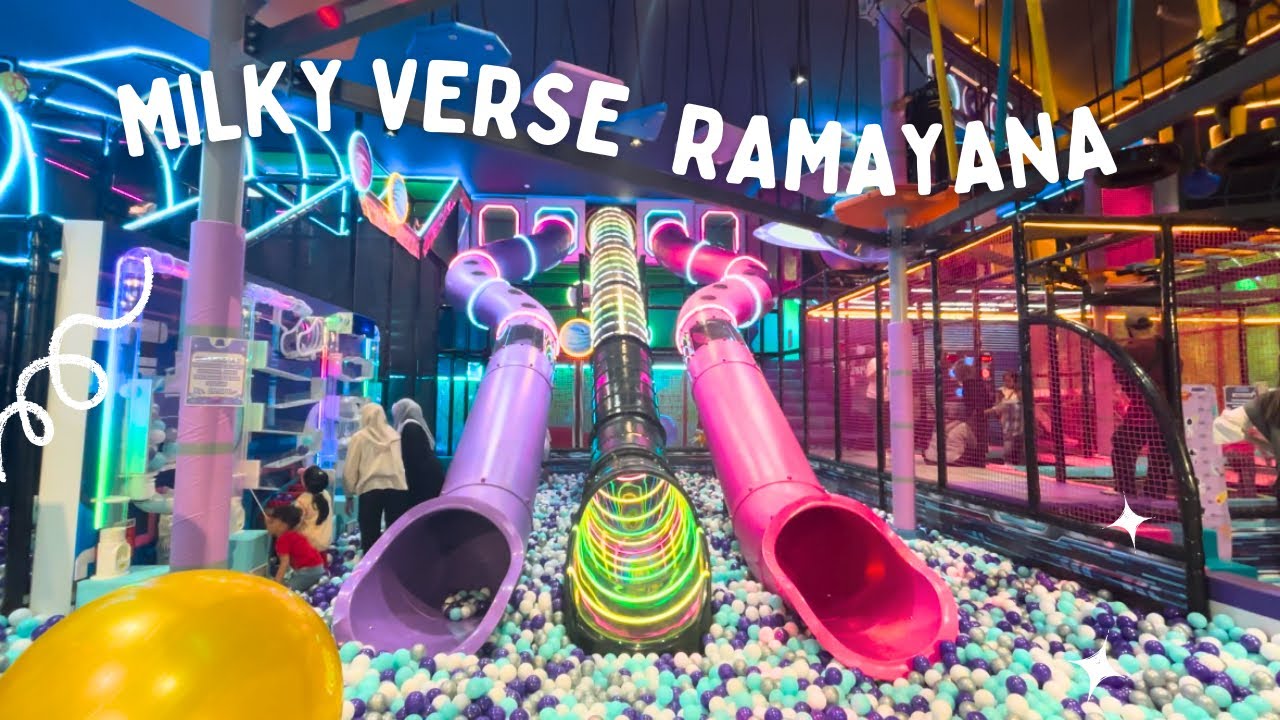 Playground Baru Ramayana Cimahi | Milky Verse Tema Luar Angkasa