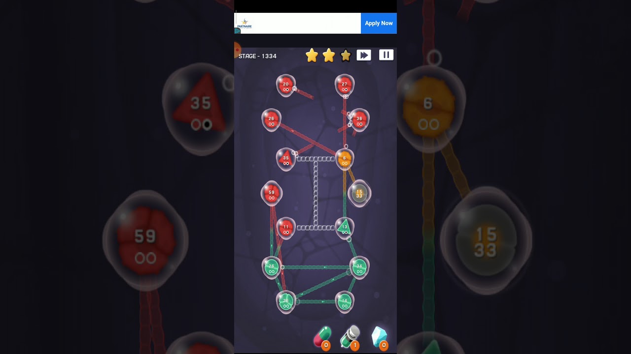Cell expansion wars 1334 🧙‍♂️ walkthrough ⭐⭐⭐