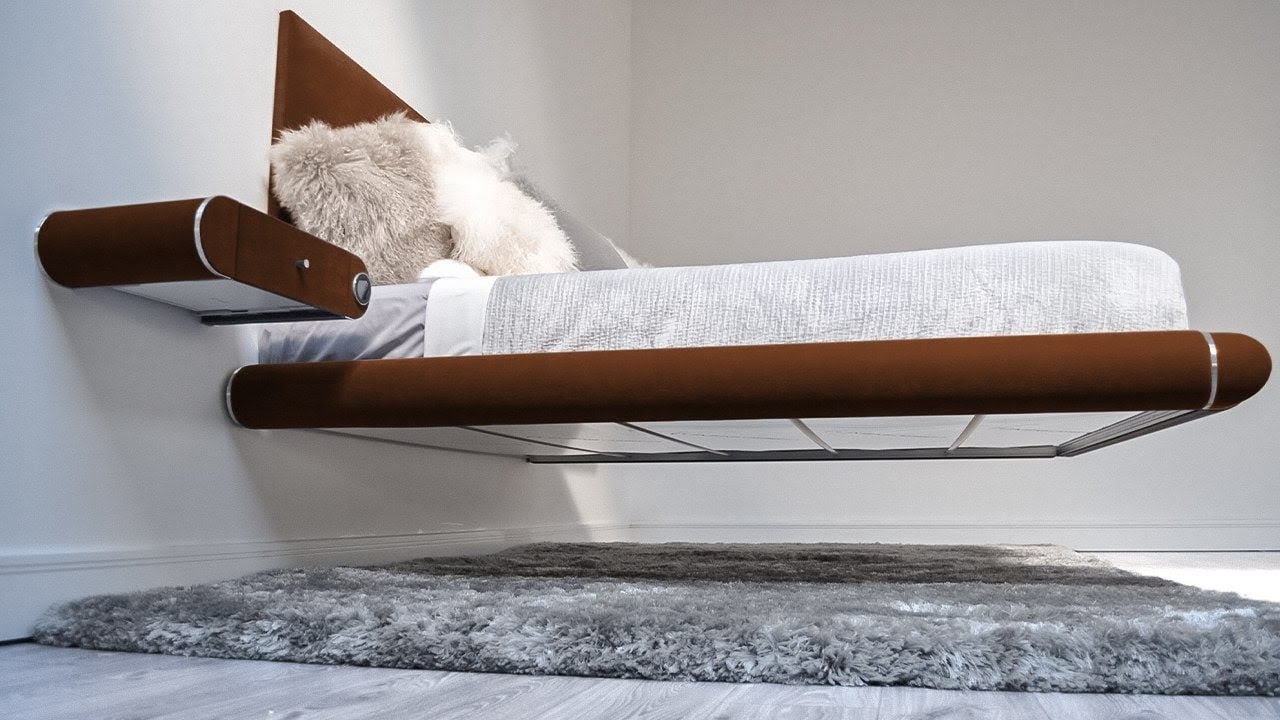 Cama flotante, asombrosas soluciones de dise&ntilde;o