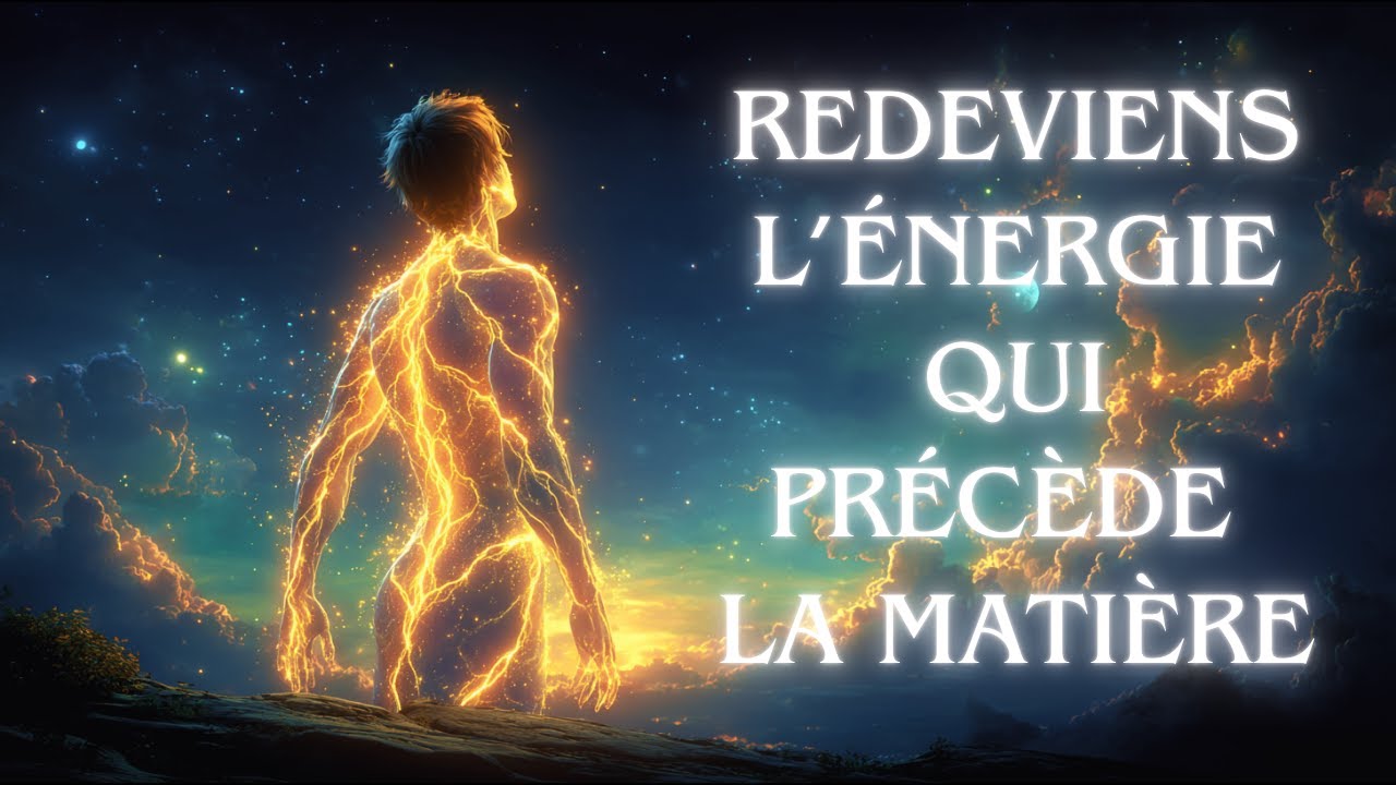TU ES L'ÉNERGIE QUI PRÉCÈDE LA MATIÈRE (quand tu l'incarnes ta réalité change)