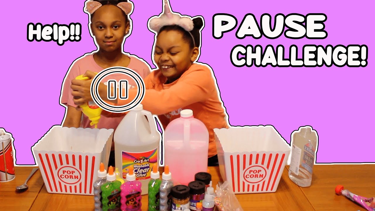 The PAUSE SLIME Challenge!|PAUSE CHALLENGE!