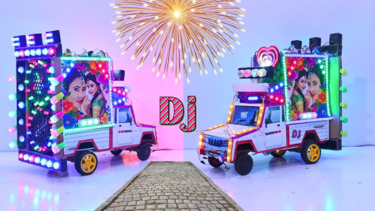 How to make mini truck at home | Toy | dj setup | dj set | dj dj dj dj | #dj #toys #funny #truck