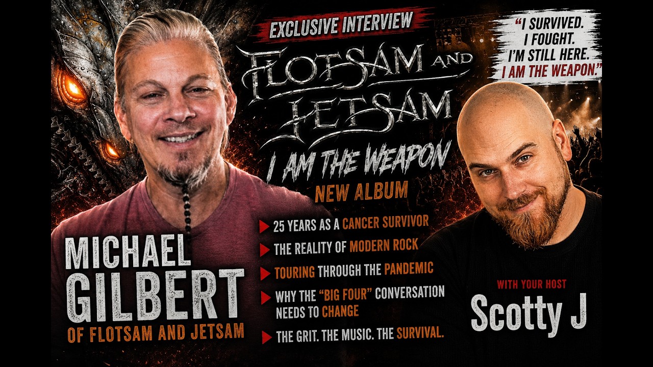 Flotsam and Jetsam's Michael Gilbert talks 