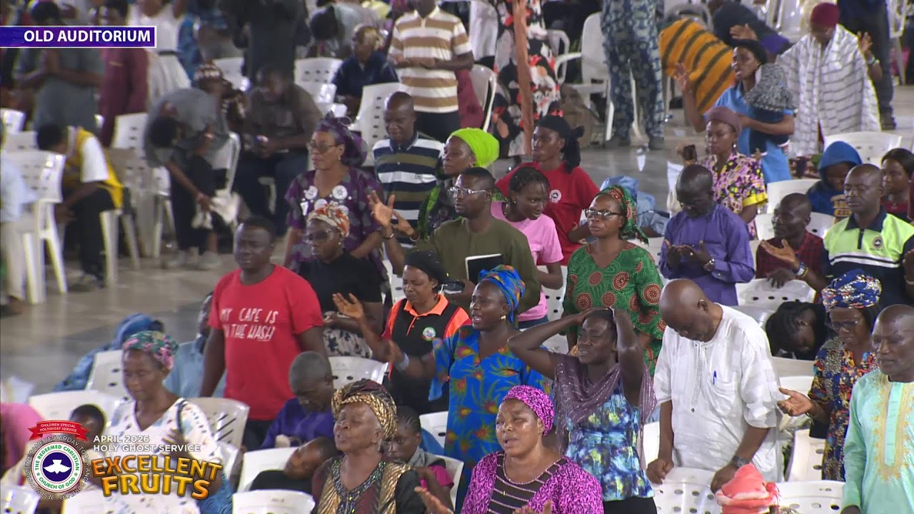 RCCG 2026 APRIL HOLY GHOST SERVICE || EXCELLENT FRUITS