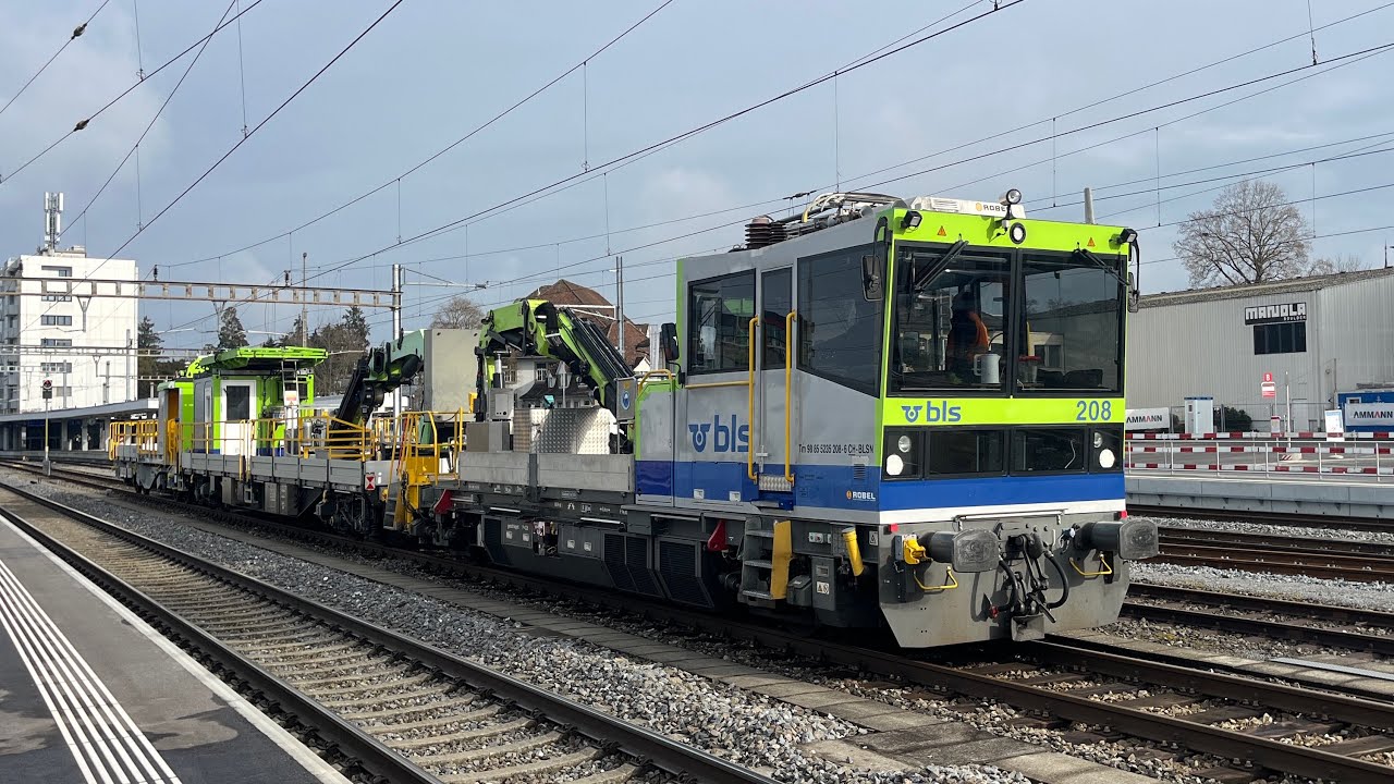 Traffic Ferroviaire à Langenthal 🇨🇭