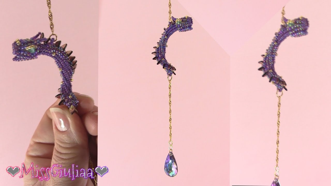 Nuove Creazioni: Draghi Fatalys in Perline Miyuki & Swarovski + Contenitore in Naturesin |MissGiulia