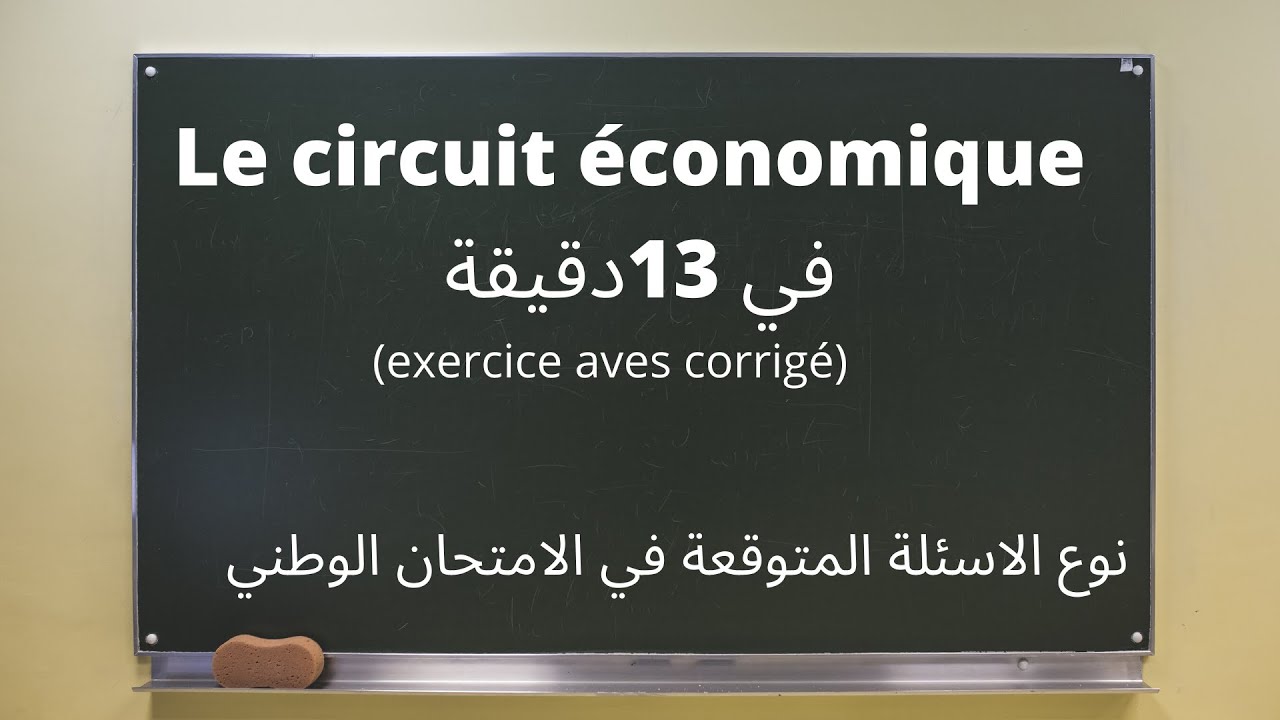 le circuit économiqueالأسئلة المتوقعة في الامتحان الوطني) + في13دقيقة)
