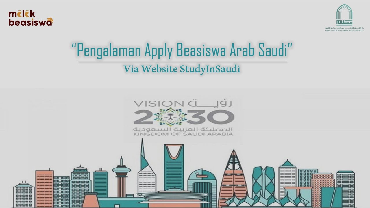 🇸🇦 Webinar Akbar Beasiswa Arab Saudi - StudyInSaudi Scholarship by Melek Beasiswa x PPMI Arab Saudi
