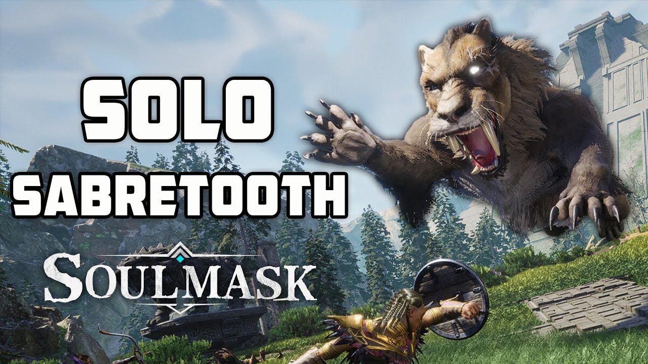Solo Sabretooth fight in Soulmask