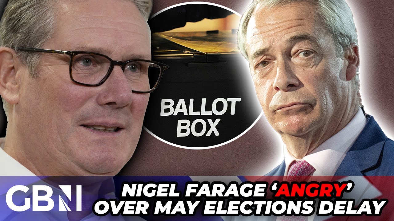 'DENYING democracy!' | 'RAGING' Nigel Farage to take LEGAL action over local elections delay?!