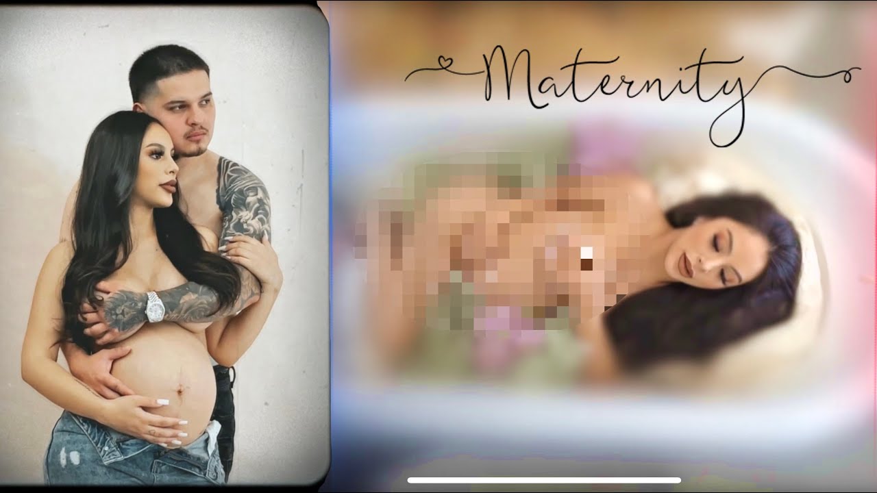 OUR 1ST MATERNITY SHOOT! *BEAUTIFUL*  (Benny & Alondra)