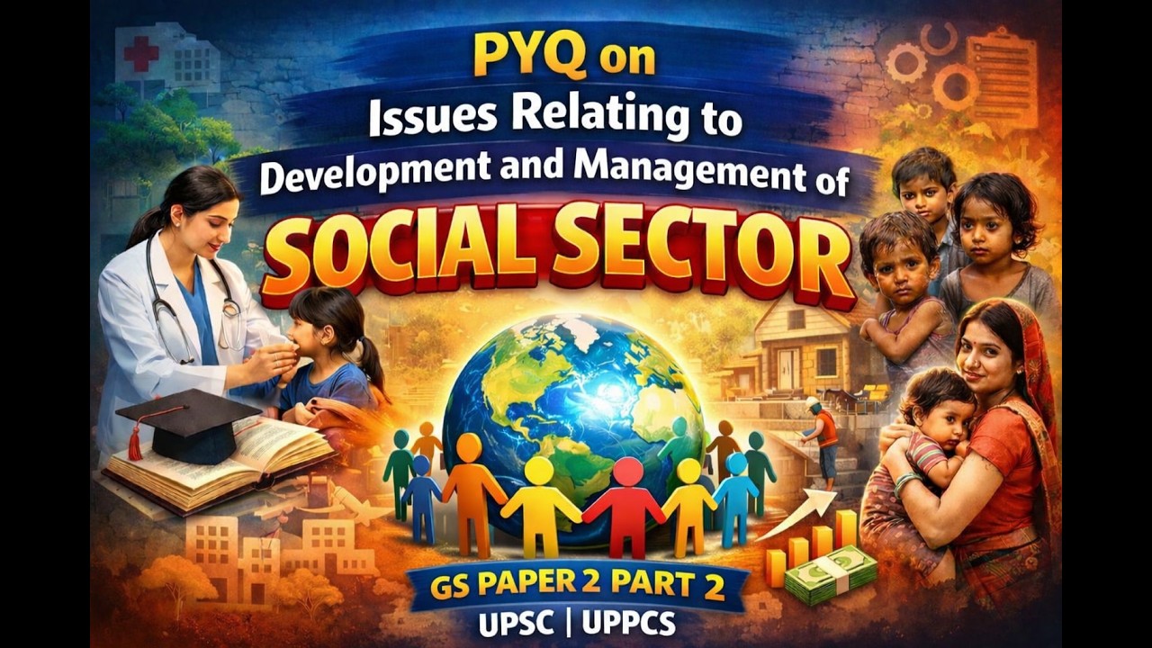UPSC Mains PYQs Explained: Social Sector Issues (Health, Education, HR) | GS Paper 2