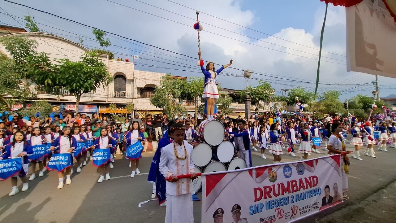 DrumBand SMPN 2 Rantepao 2024 Toraja Utara