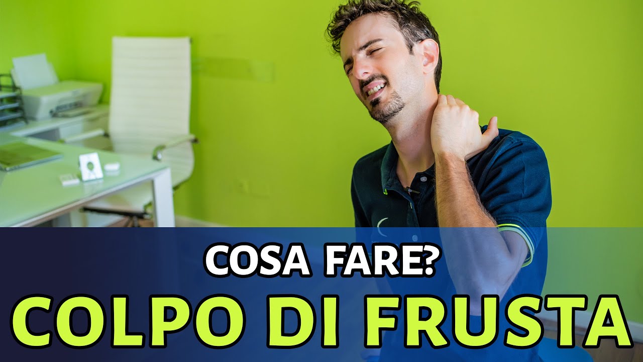 Gli ESERCIZI per il COLPO DI FRUSTA
