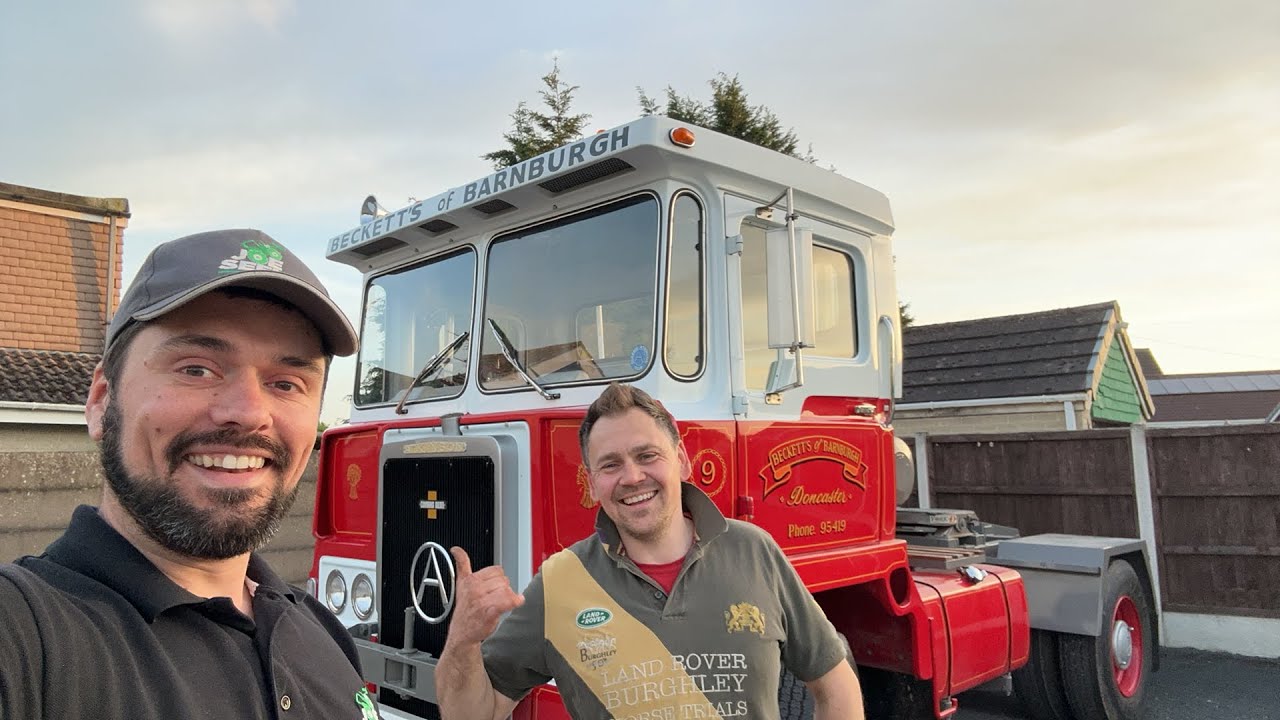 Old Atkinson Lorry With Mr B