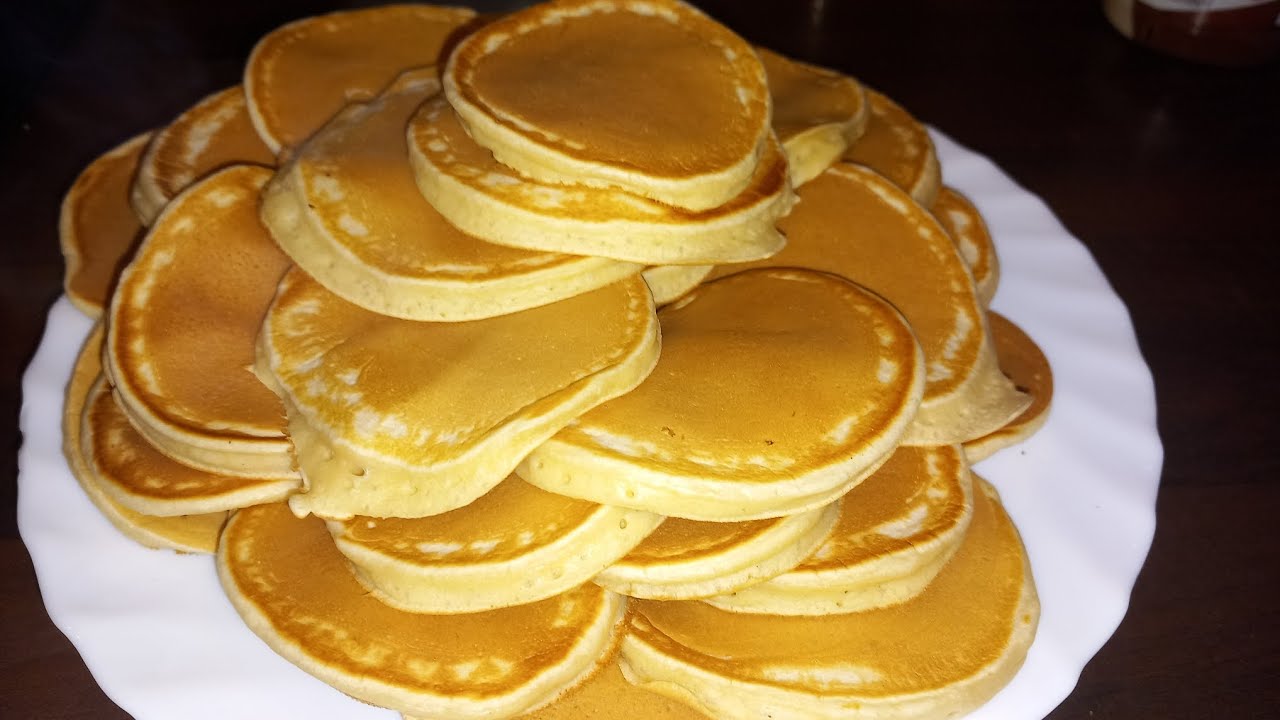 Mini panqueques!! // súper esponjosos 😋