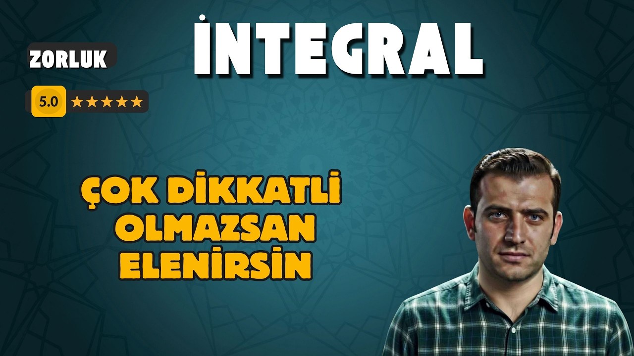 MÜKEMMEL BİR O KADAR DA ELEYİCİ BİR SORU DERECECİLERE GELSİN