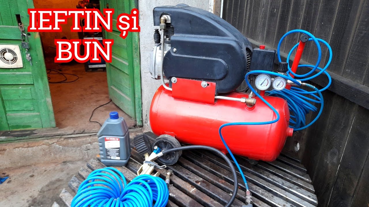 Compresor-tot ce trebuie să știi, 24L  după 2 ani-primul schimb de ulei