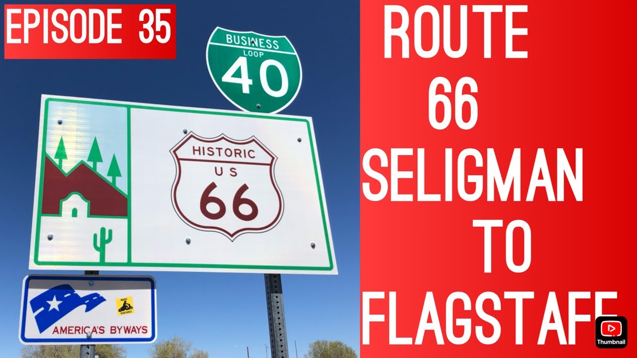 Route 66 Seligman To Flagstaff Arizona (Honda Goldwing Ride) Season 2 Ep 35 
