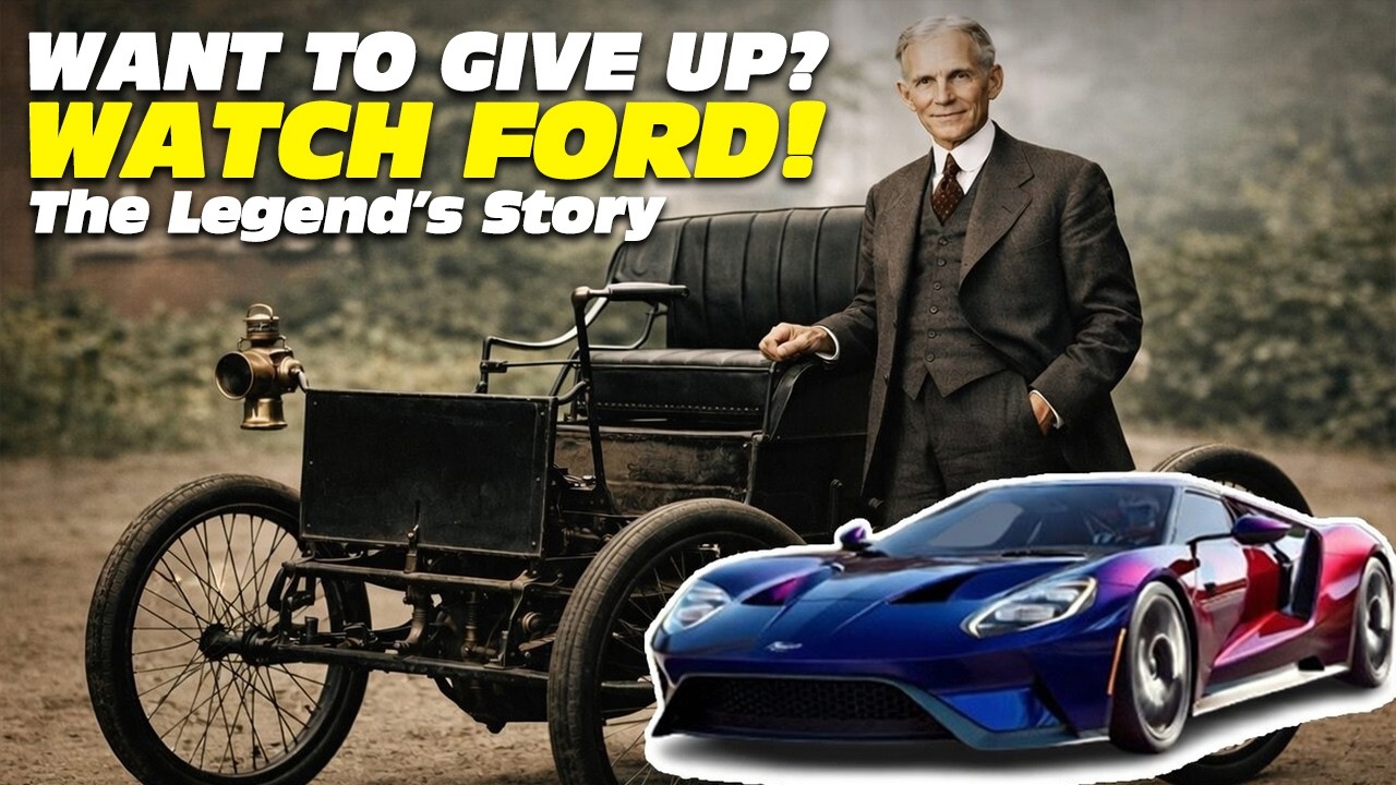 Ford Restarted Everything at 40 — How He Built an Automotive Empire ⚡.