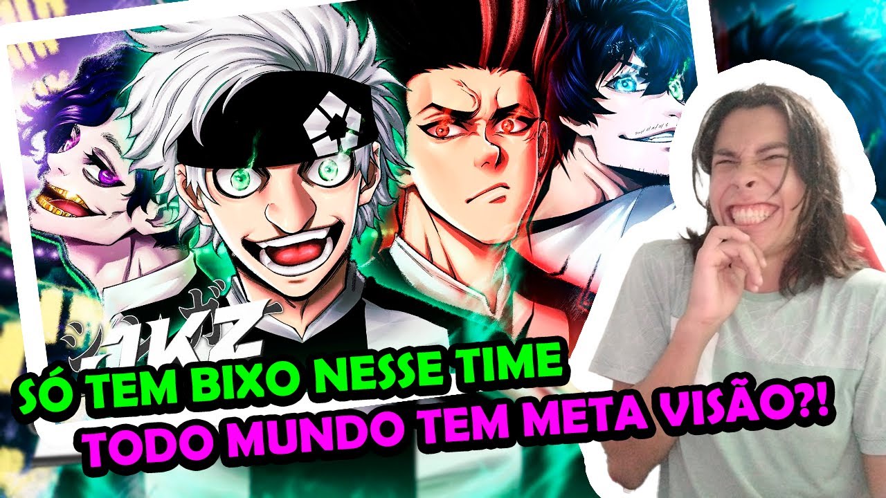 MELHOR TIME DA LIGA! Reagindo UBERS (Blue Lock) | Neo Egoísta: Selva | JKZ (O TAUS DO NADA KKK)