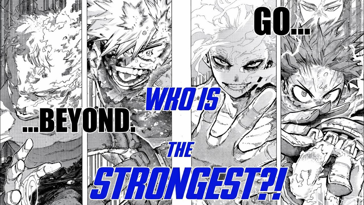 Ranking Every My Hero Academia Character From Weakest To Strongest!