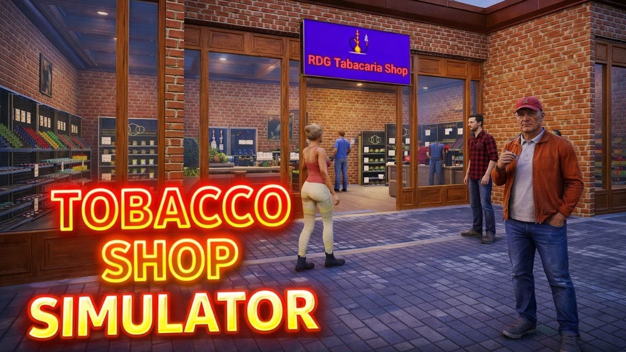 👉 EXPANDI O DEPÓSITO E CONTRATEI FUNCIONÁRIA! 💰 LUCRO ABSURDO NO TOBACCO SHOP SIMULATOR