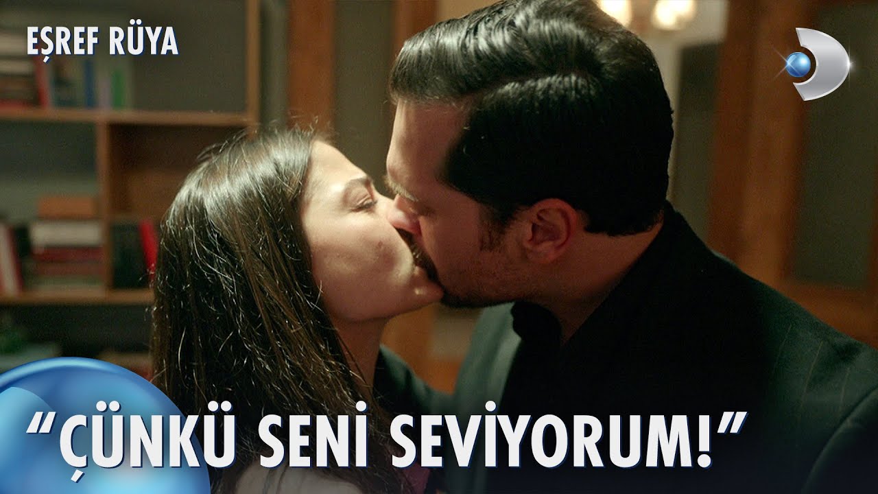 Eşref ile Nisan'ın Aşk Dolu Öpüşmesi: 