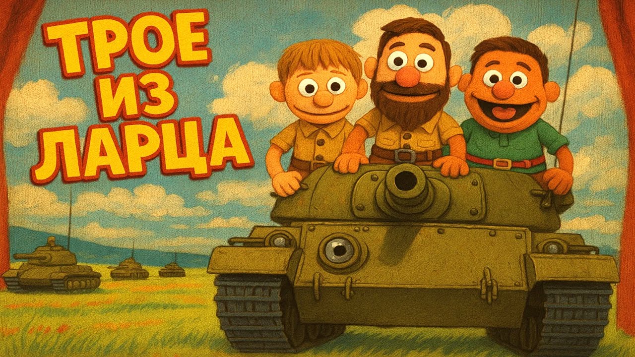 Ну наконец-то эти трое собрались вместе... (Мир танков) 16+